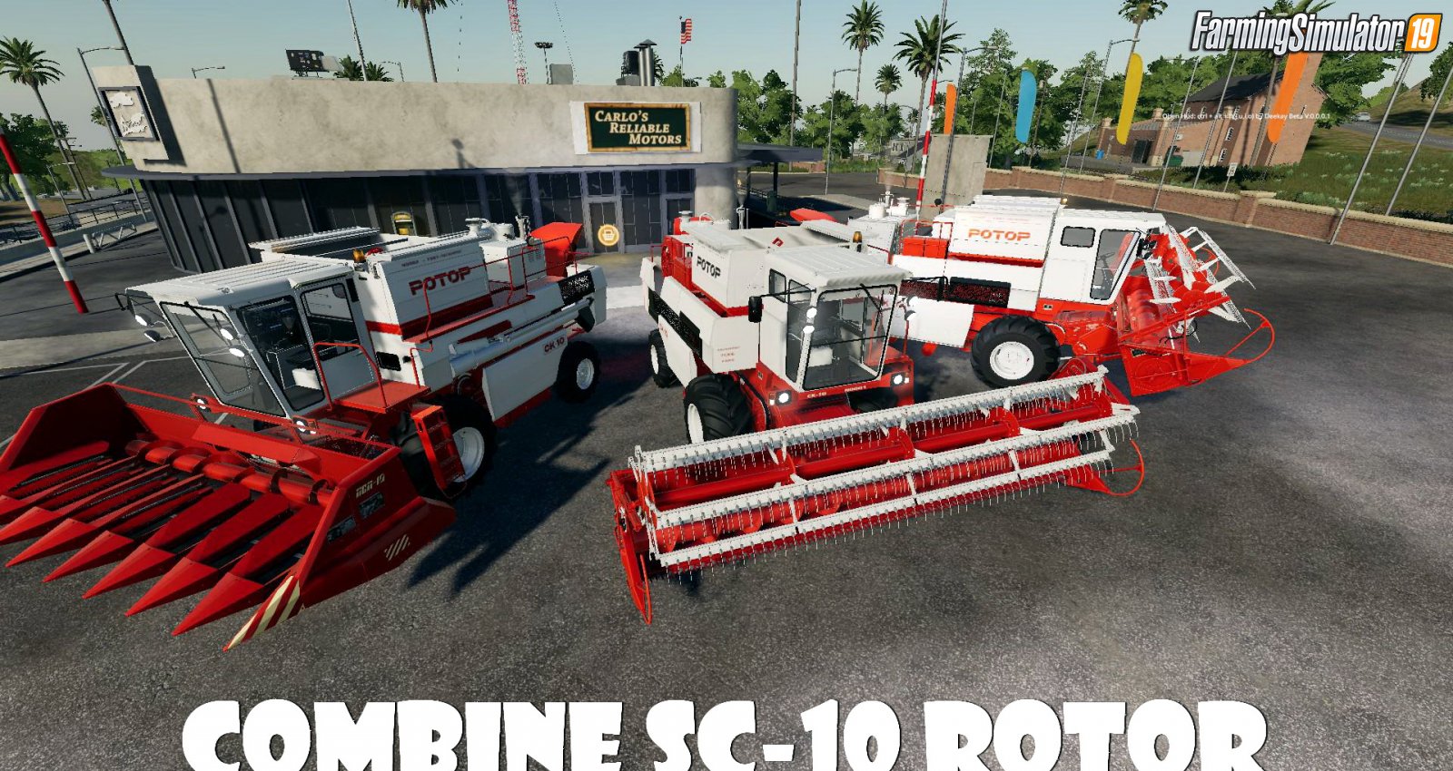 Combine SC-10 Rotor for FS19