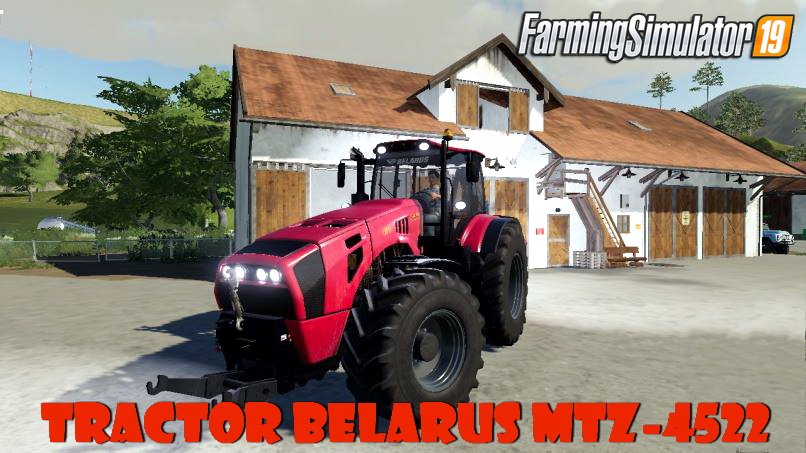 Tractor Belarus MTZ-4522 v1.1 for FS19