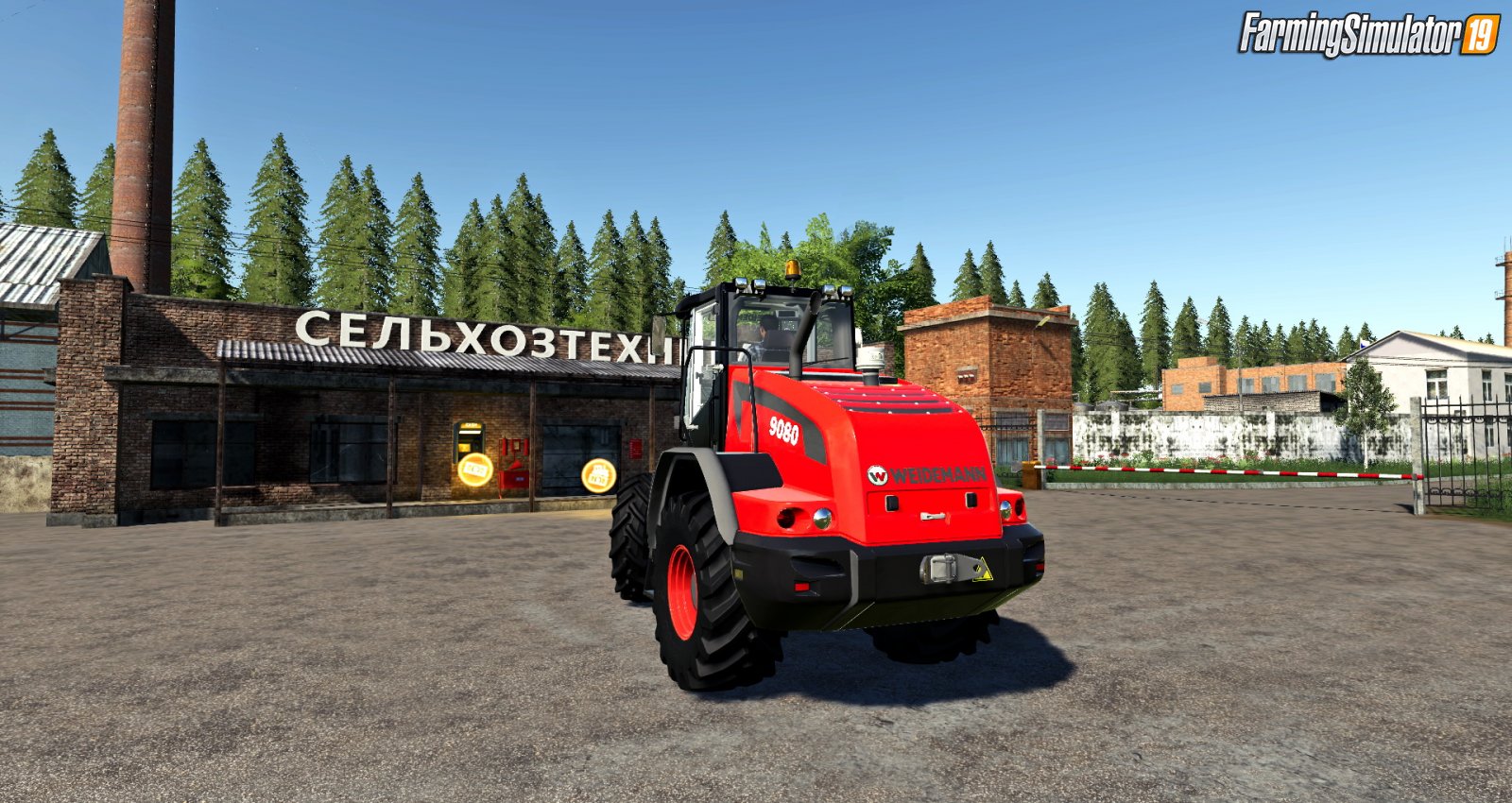 Weidemann Radlader 9080 v1.0 for FS19