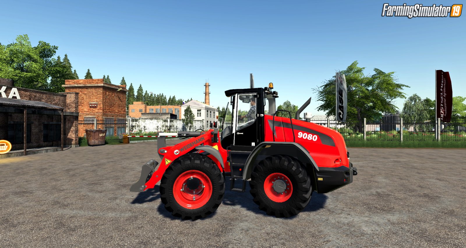 Weidemann Radlader 9080 v1.0 for FS19