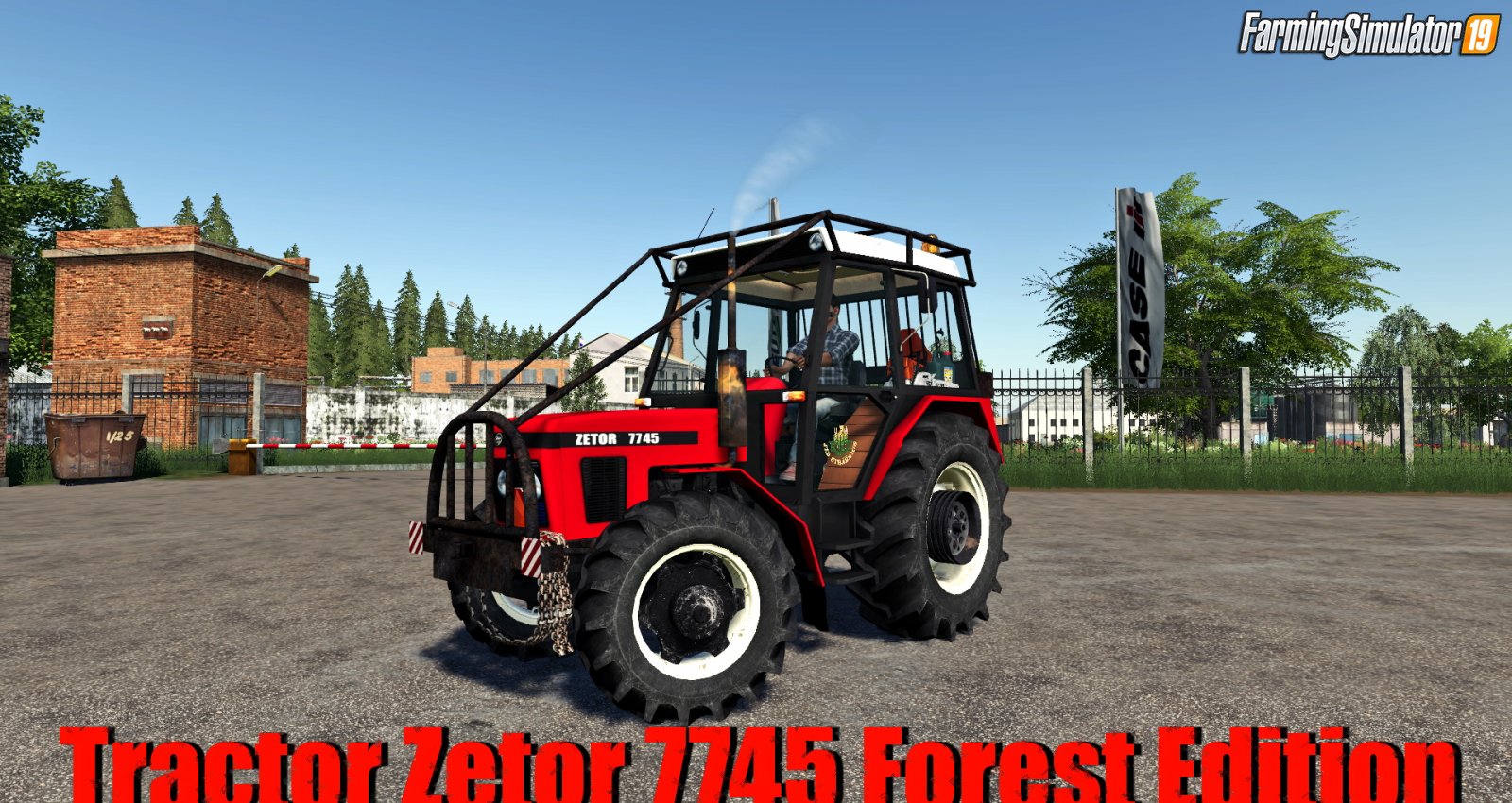 Tractor Zetor 7745 Forest Edition v1.0 for FS19
