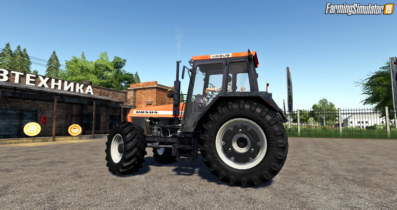 Tractor Ursus 1634 v1.0 for FS19