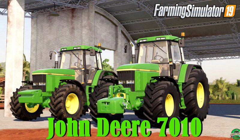 Tractor John Deere 7010 v1.0 for FS19