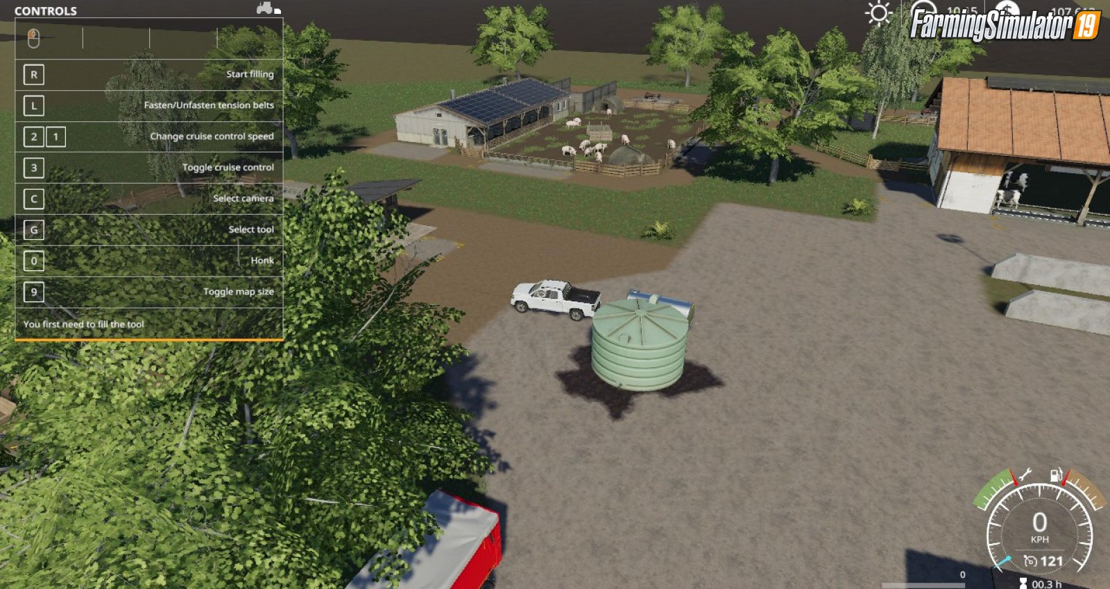 Kiwi Farm starter map 4x for FS19