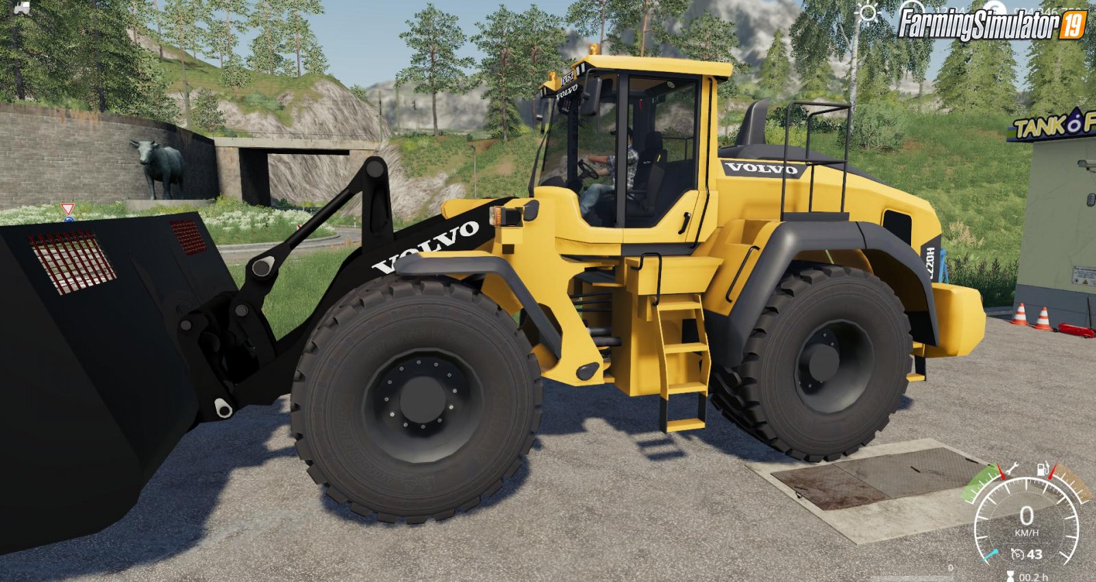 Volvo L220h without Shovel v1.0 for FS19