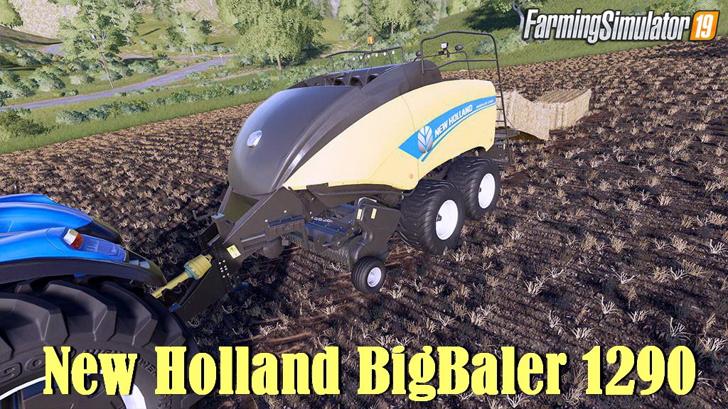 New Holland BigBaler 1290 v1.0 by Giants Software for FS19