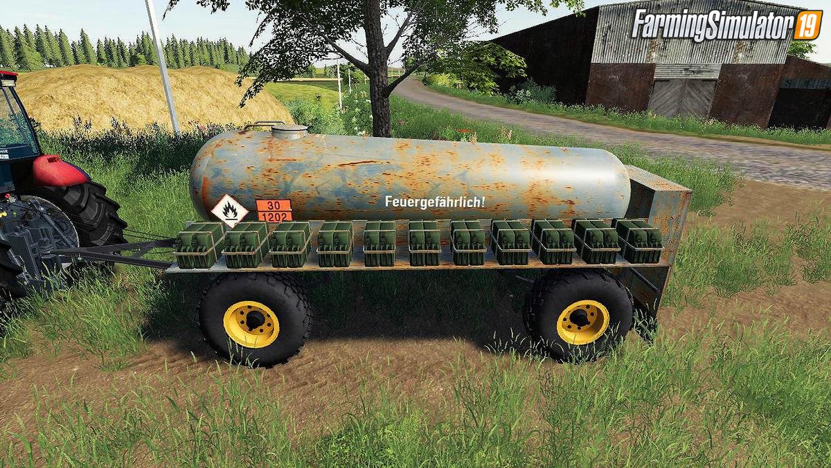 Trailer Fortschritt HL 50/45.2 Tanker v1.2 for FS19