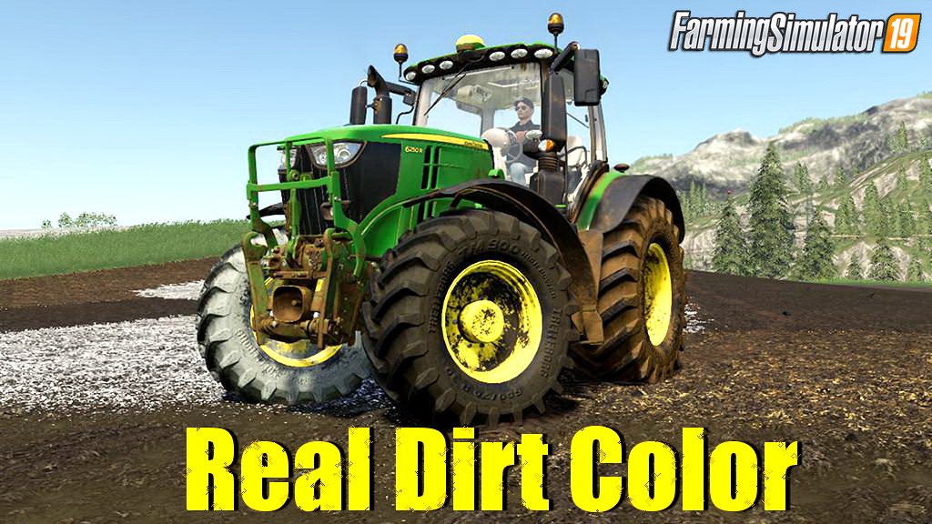 Real Dirt Color v1.0 by ViperGTS96 for FS19