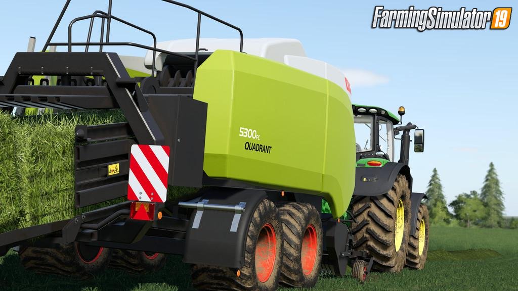 Claas Quadrant 5300 FC v1.0.0.1 for FS19