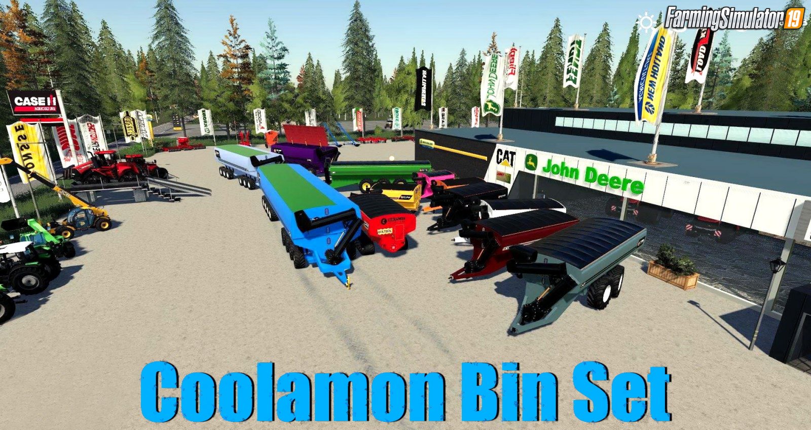 Coolamon Bin Set v1.0 for FS19