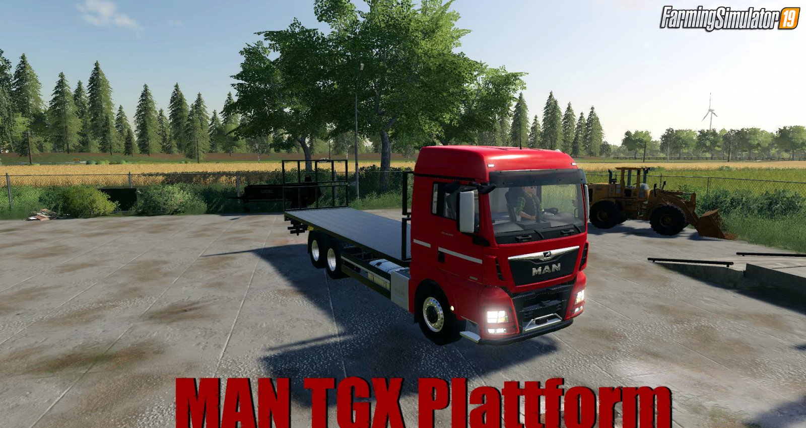 MAN TGX Plattform Truck v1.0 for FS19