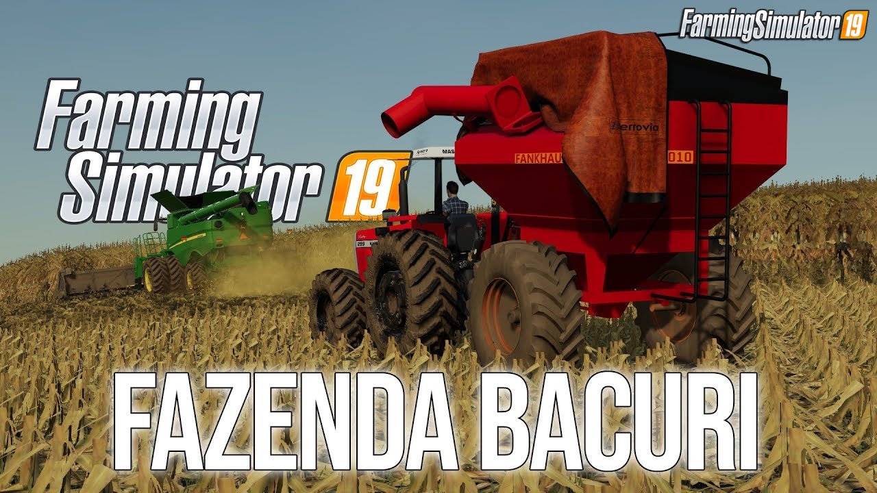 FAZENDA BACURI Map v1.0 by Juliano Lostgamer for FS19