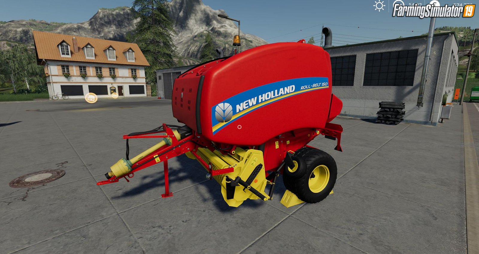 New Holland Baler USA Pack v1.0 for FS19