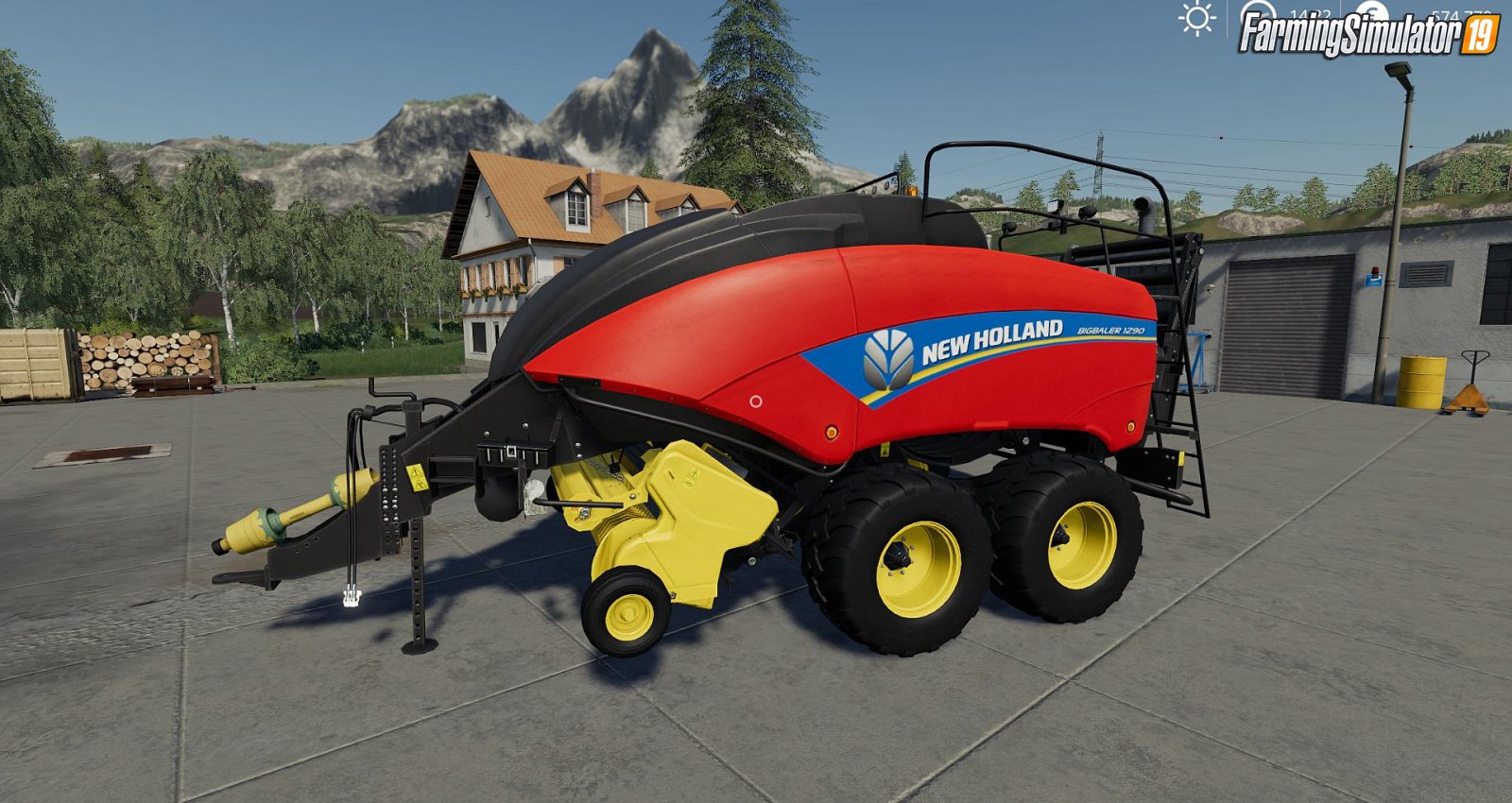 New Holland Baler USA Pack v1.0 for FS19