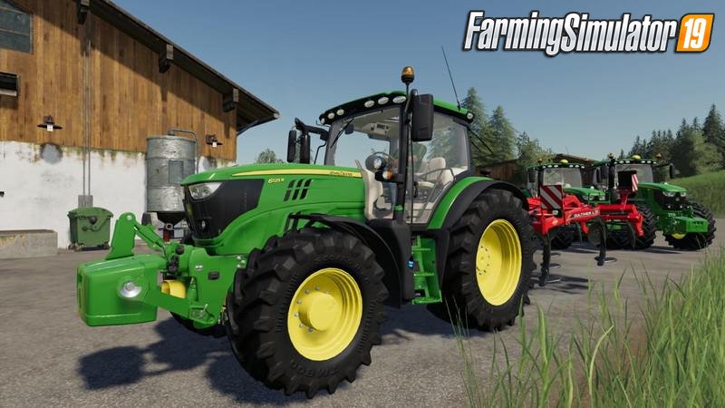 Tractor John Deere 6125 v1.2 for FS19