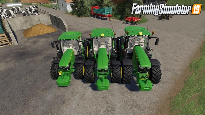 Tractor John Deere 6125 v1.2 for FS19