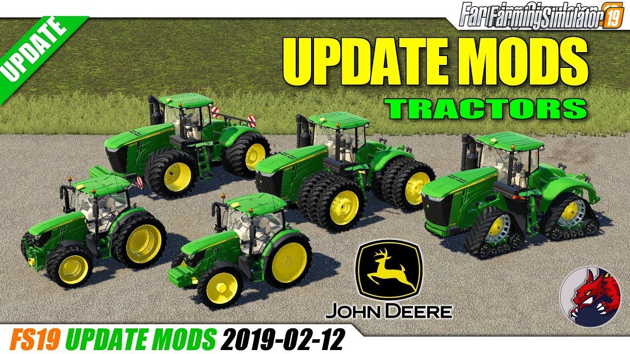 Tractor John Deere 6125 v1.2 for FS19