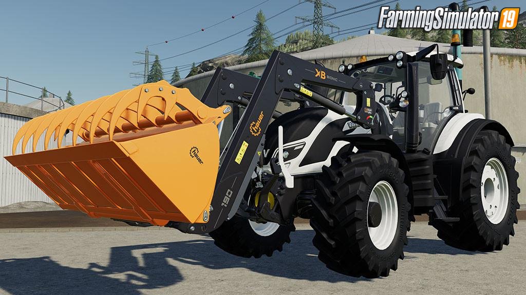 Hauer XB 150/190 Frontloader Pack v1.0 for FS19