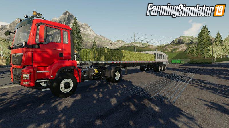 Trailer Lizard 51ft Autoloader v1.0 for FS19