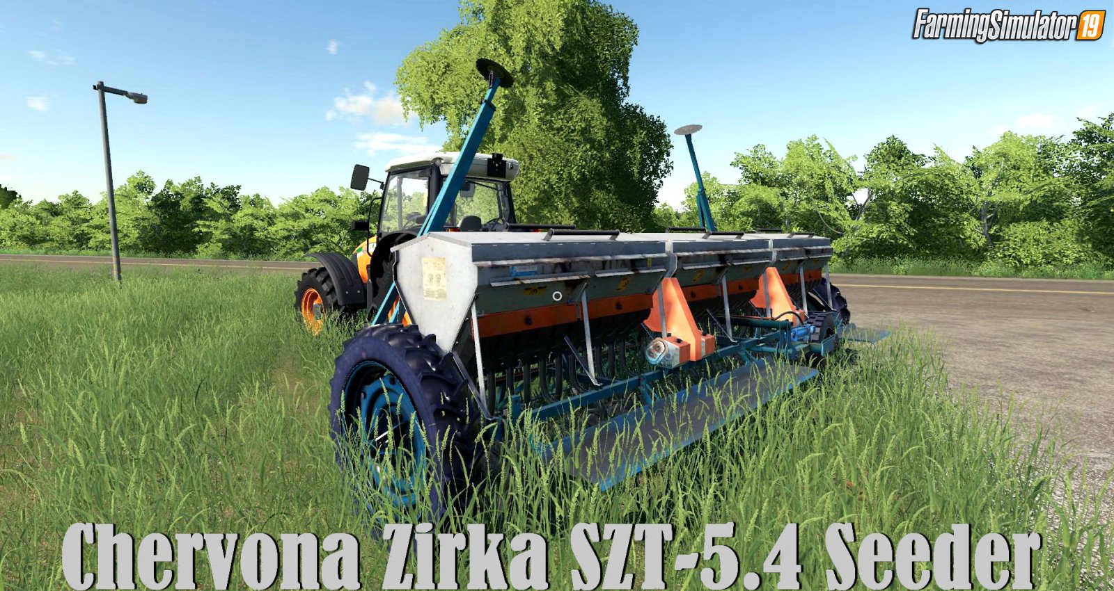 Chervona Zirka SZT-5.4 Seeder for FS19