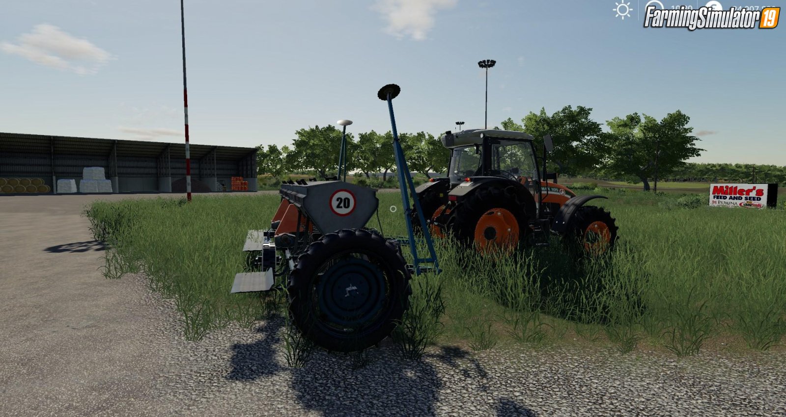 Chervona Zirka SZT-5.4 Seeder for FS19