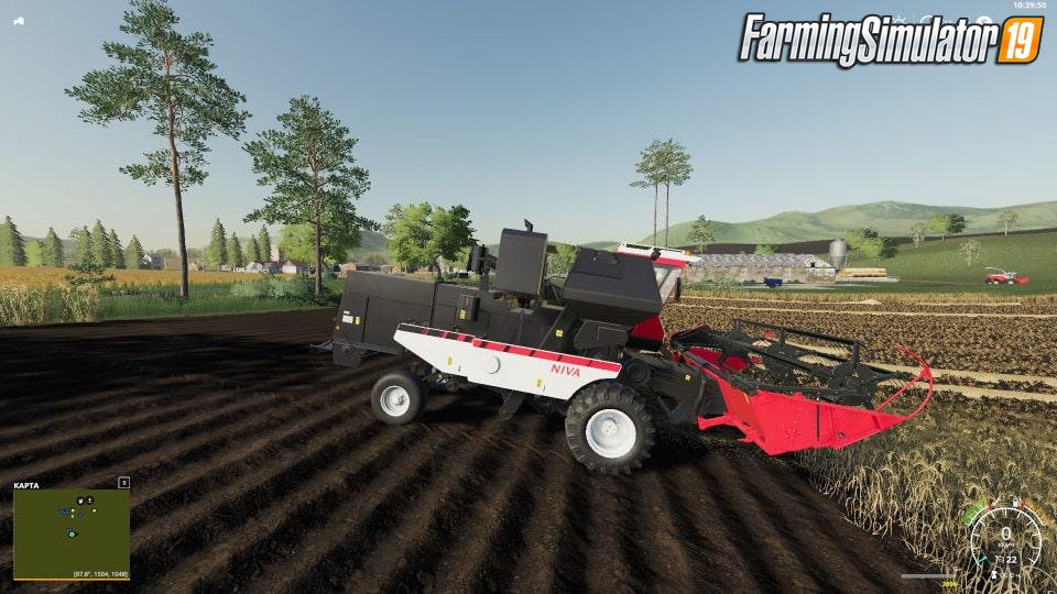 ROSTSELMASH NIVA EFFECT v1.0.3 for FS19