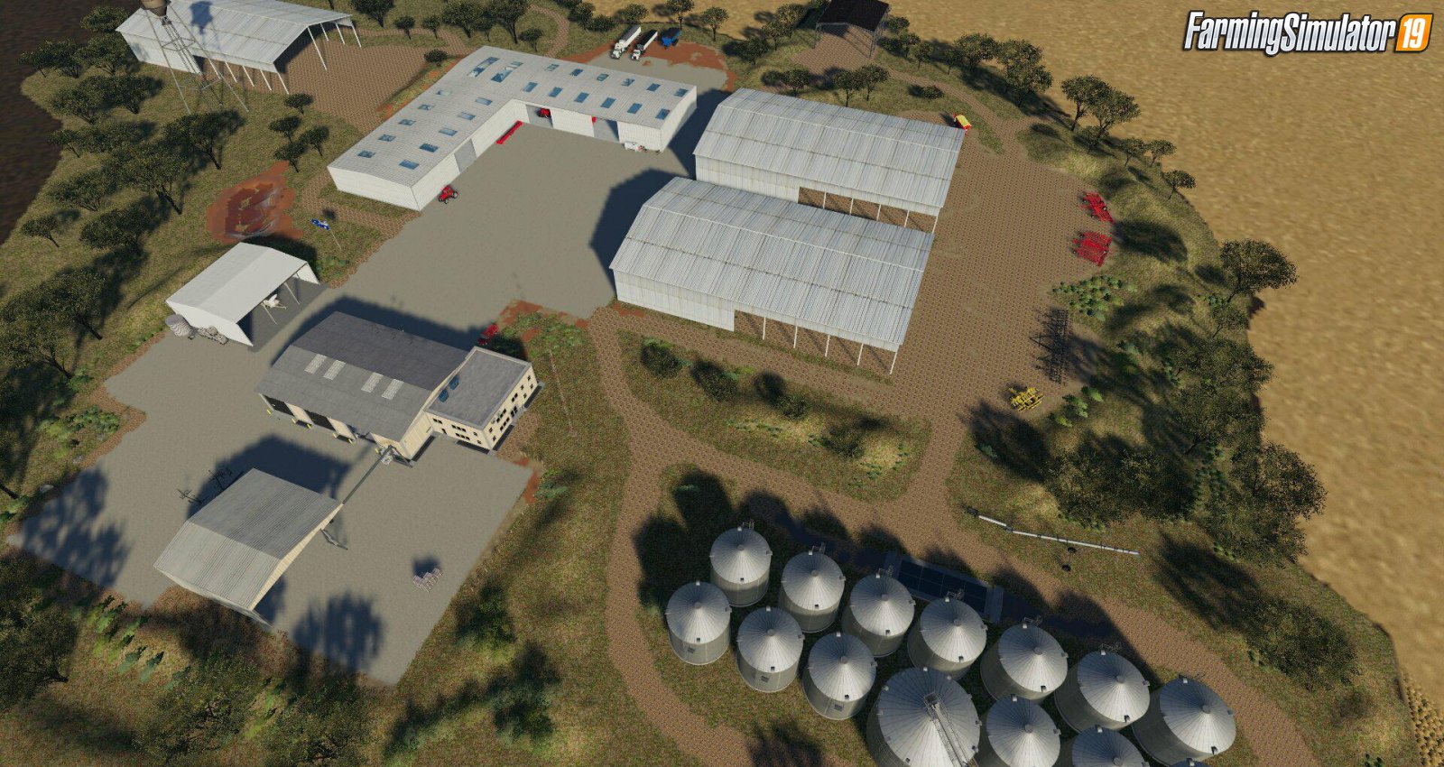 Western Australia Map for FS19