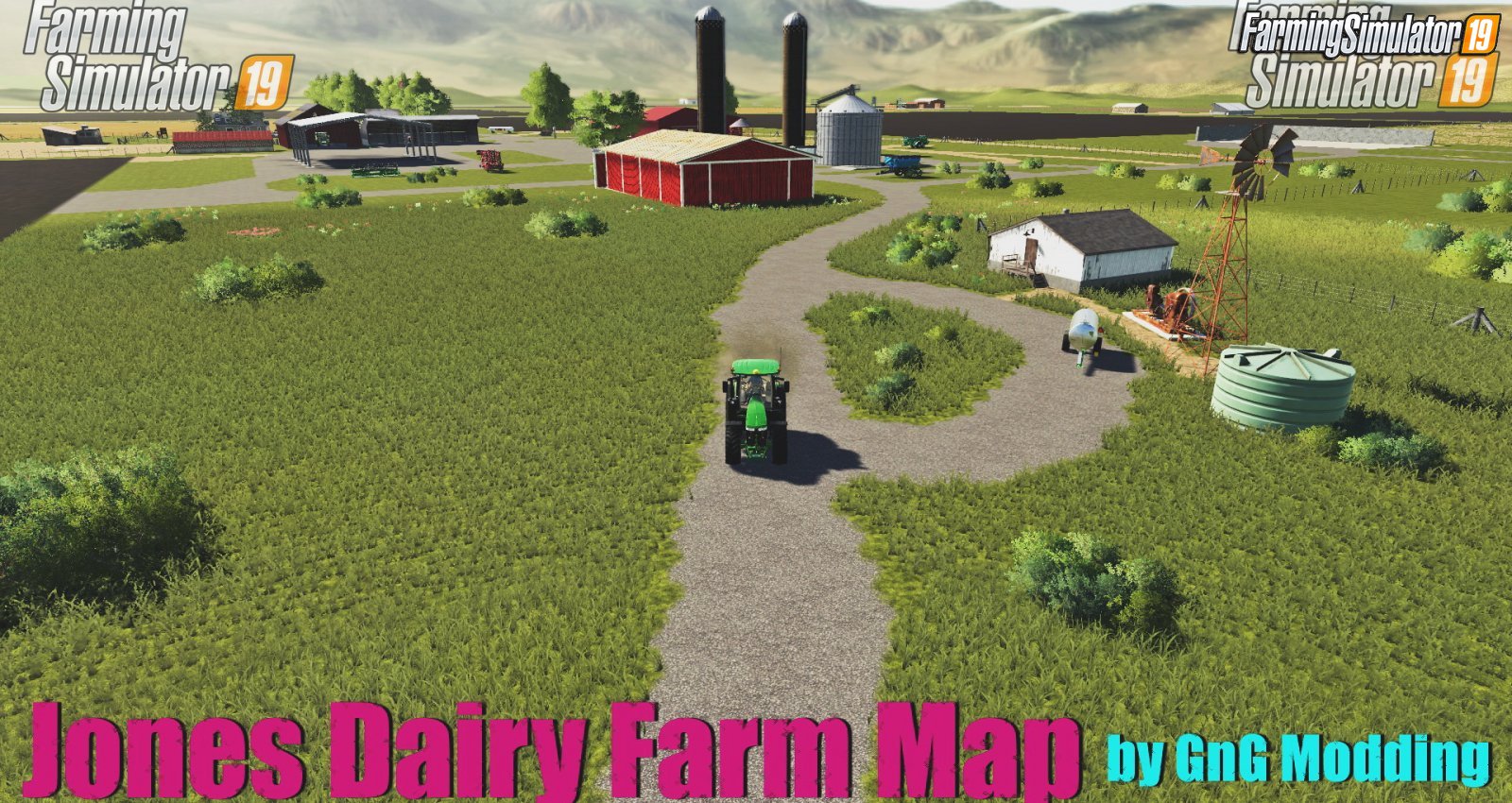 Jones Dairy Farm Map - Farming Simulator 19