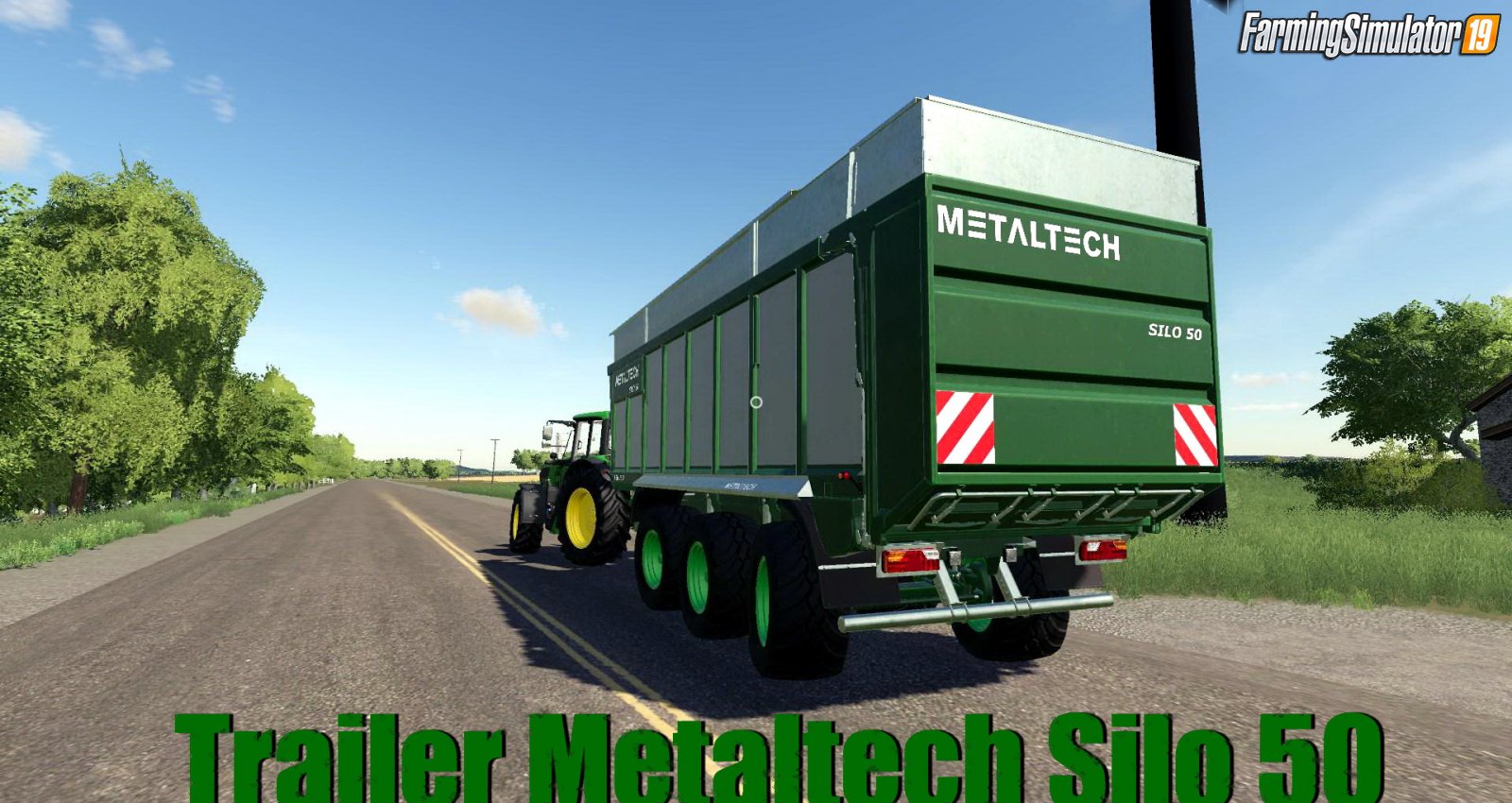 Trailer Metaltech Silo 50 for FS19