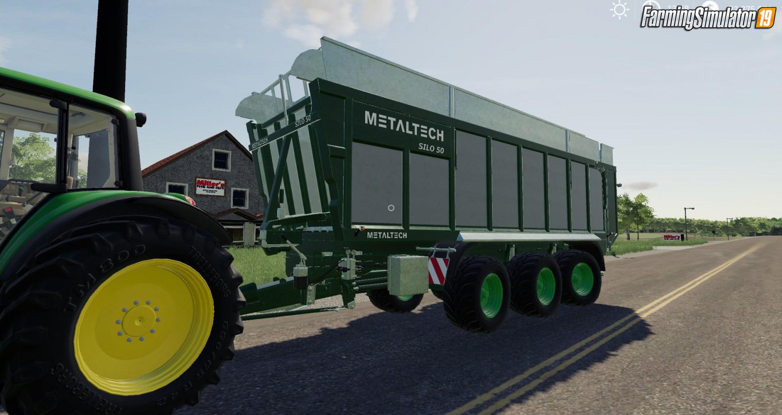 Trailer Metaltech Silo 50 for FS19