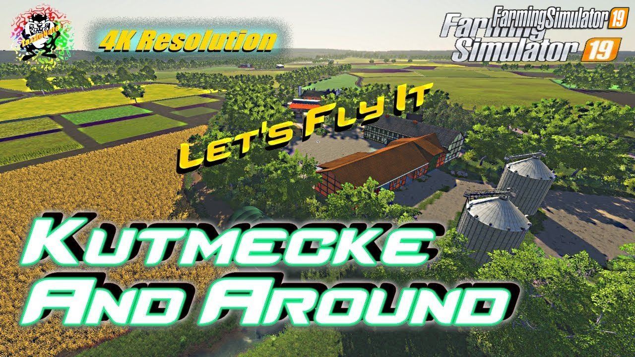 Kutmecke and Umgebung Map for FS19