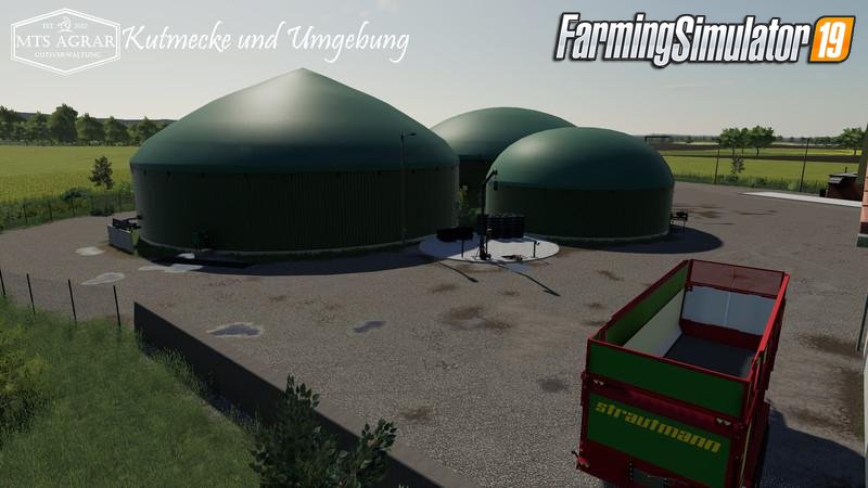 Kutmecke and Umgebung Map for FS19