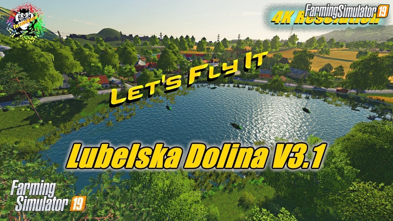 Lubelska Dolina Map v3.1 by RajotGPLAY for FS19