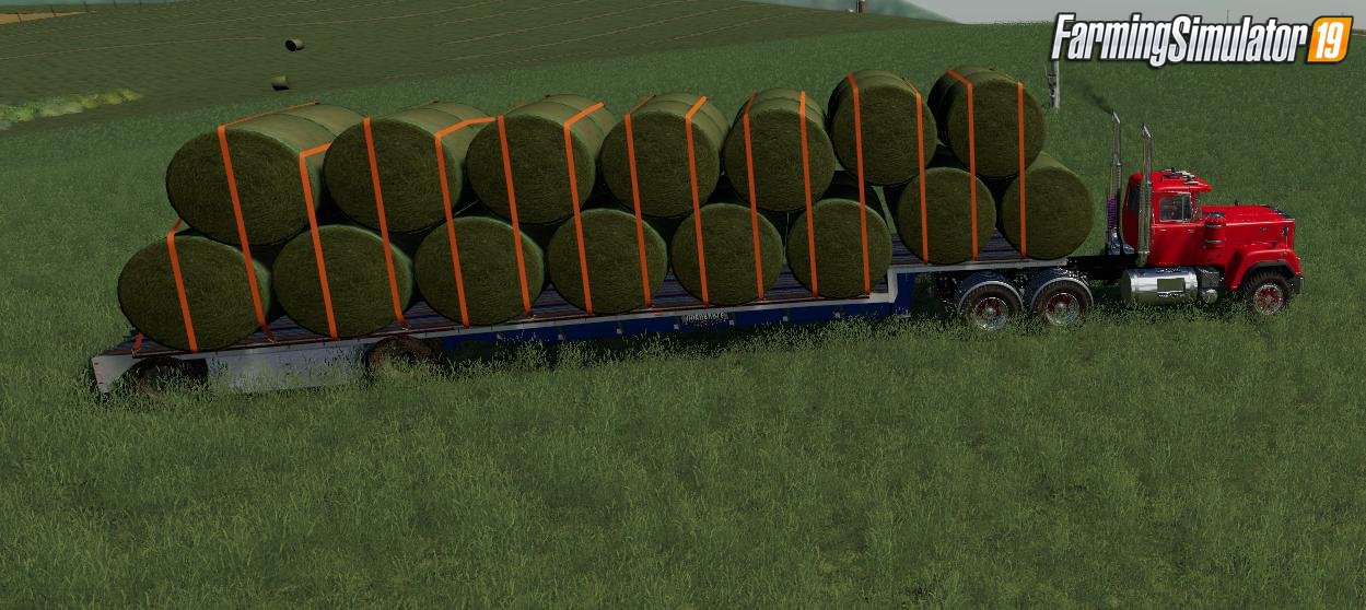 Step Deck Trailer v1.0 for FS19