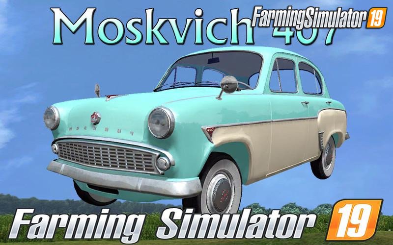 Moskwitsch 407 v1.0 for FS19