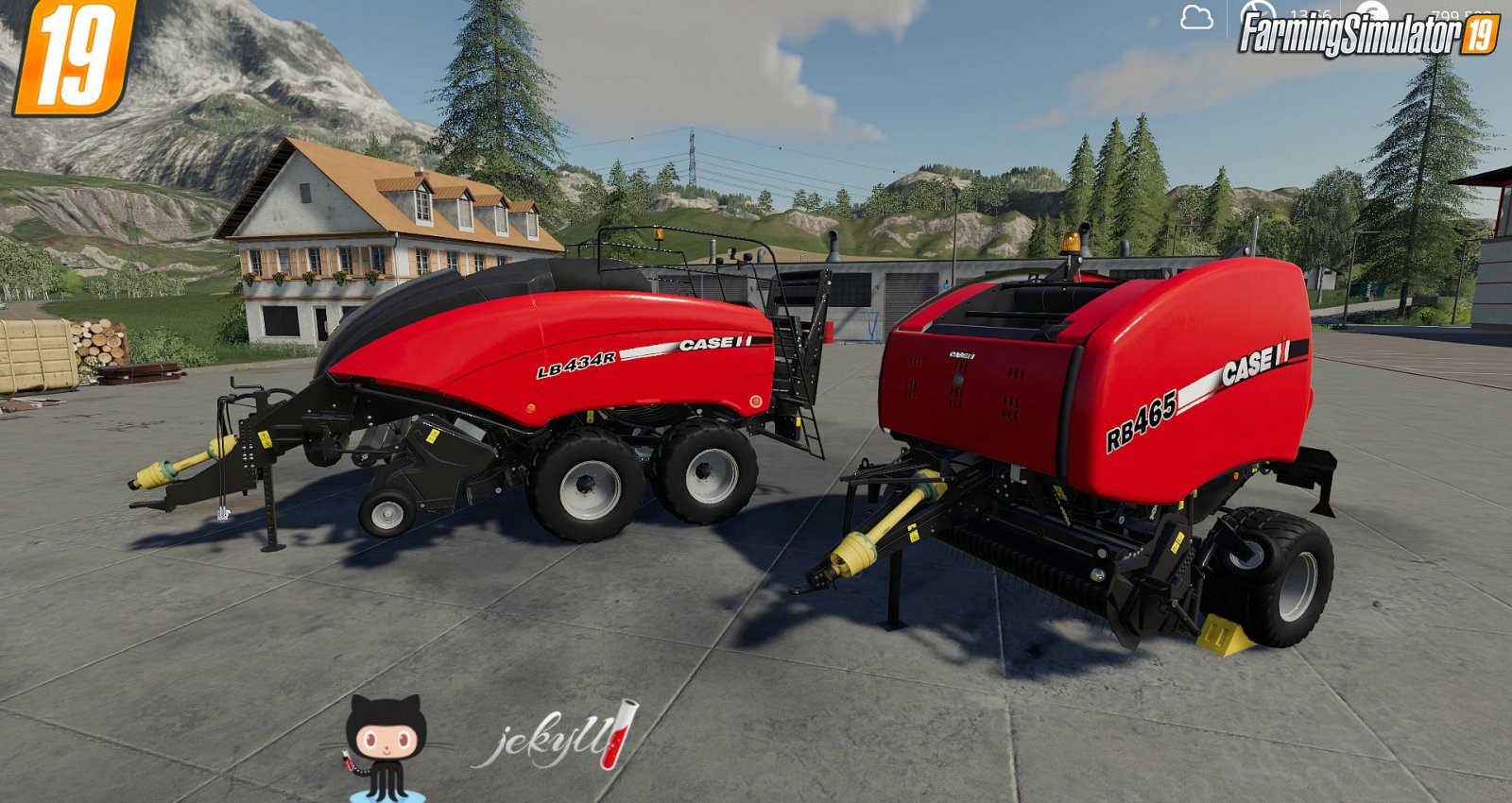 Case IH Baler Pack v1.0 for FS19