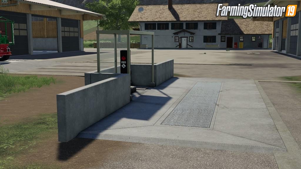 Fuel Station Placeable v1.0 for FS19