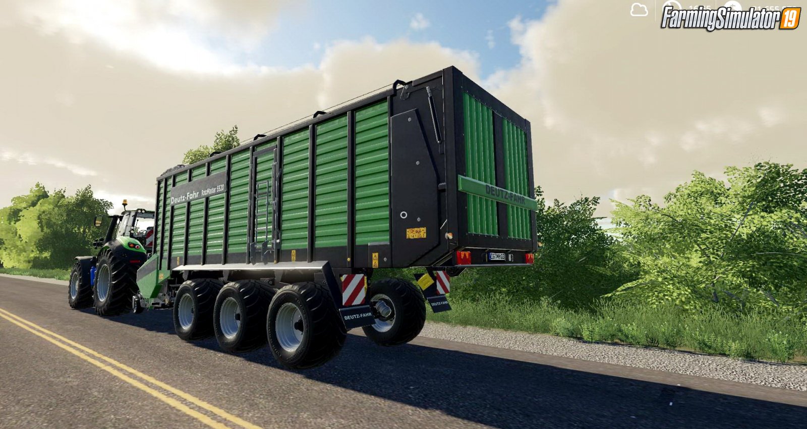 Trailer Deutz-Fahr RotoMaster 5520 for FS19