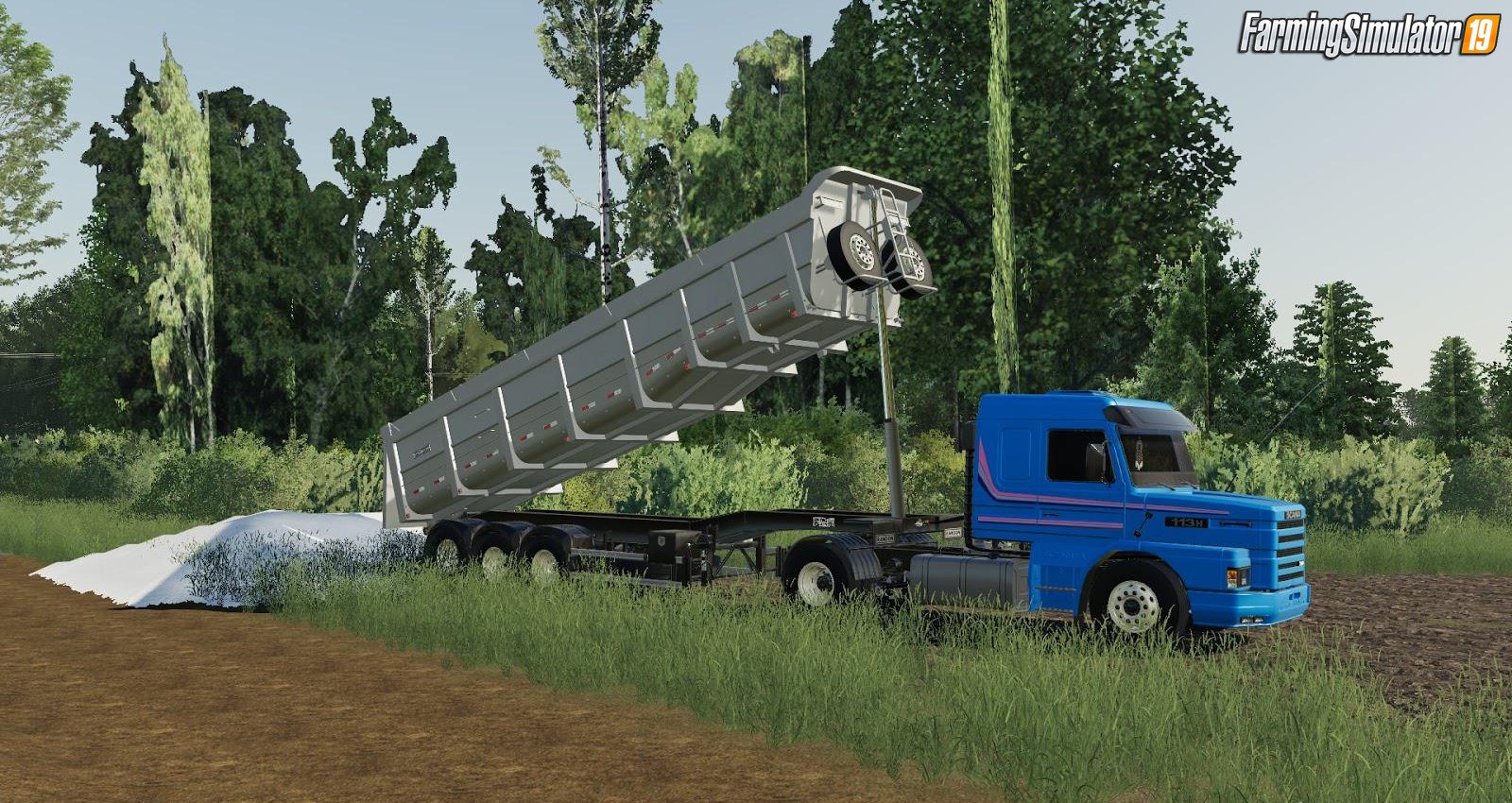 Scania 113H & Randon Trailer for FS19