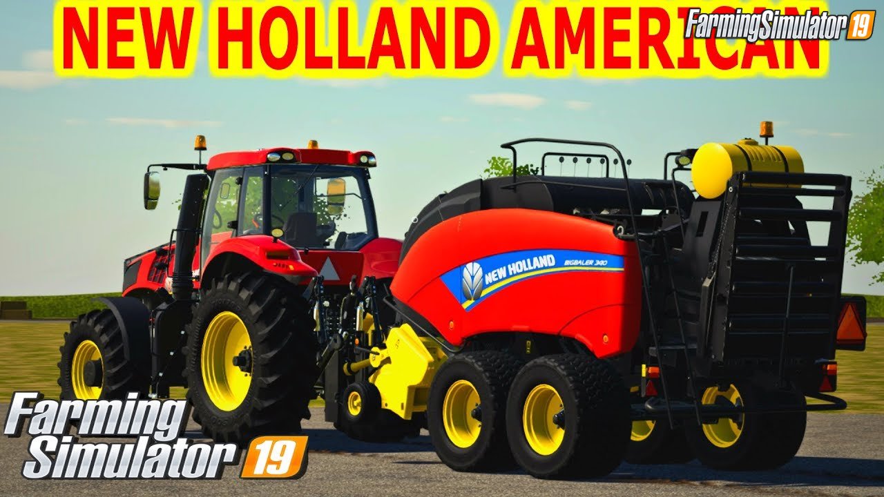 New Holland BB340 USA v1.0 for FS19