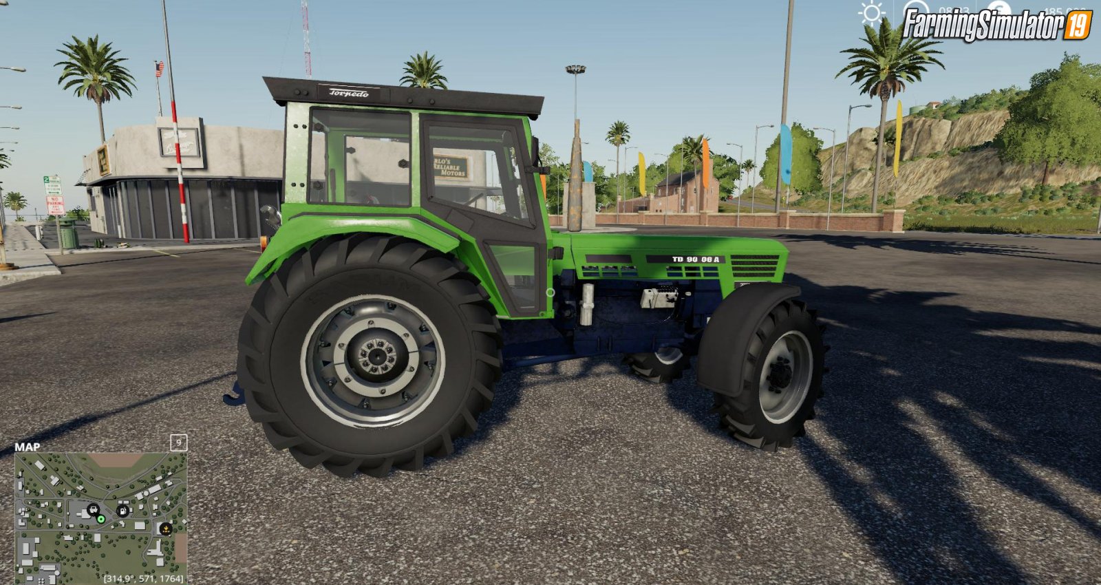 Tractor Torpedo 9006A for FS19