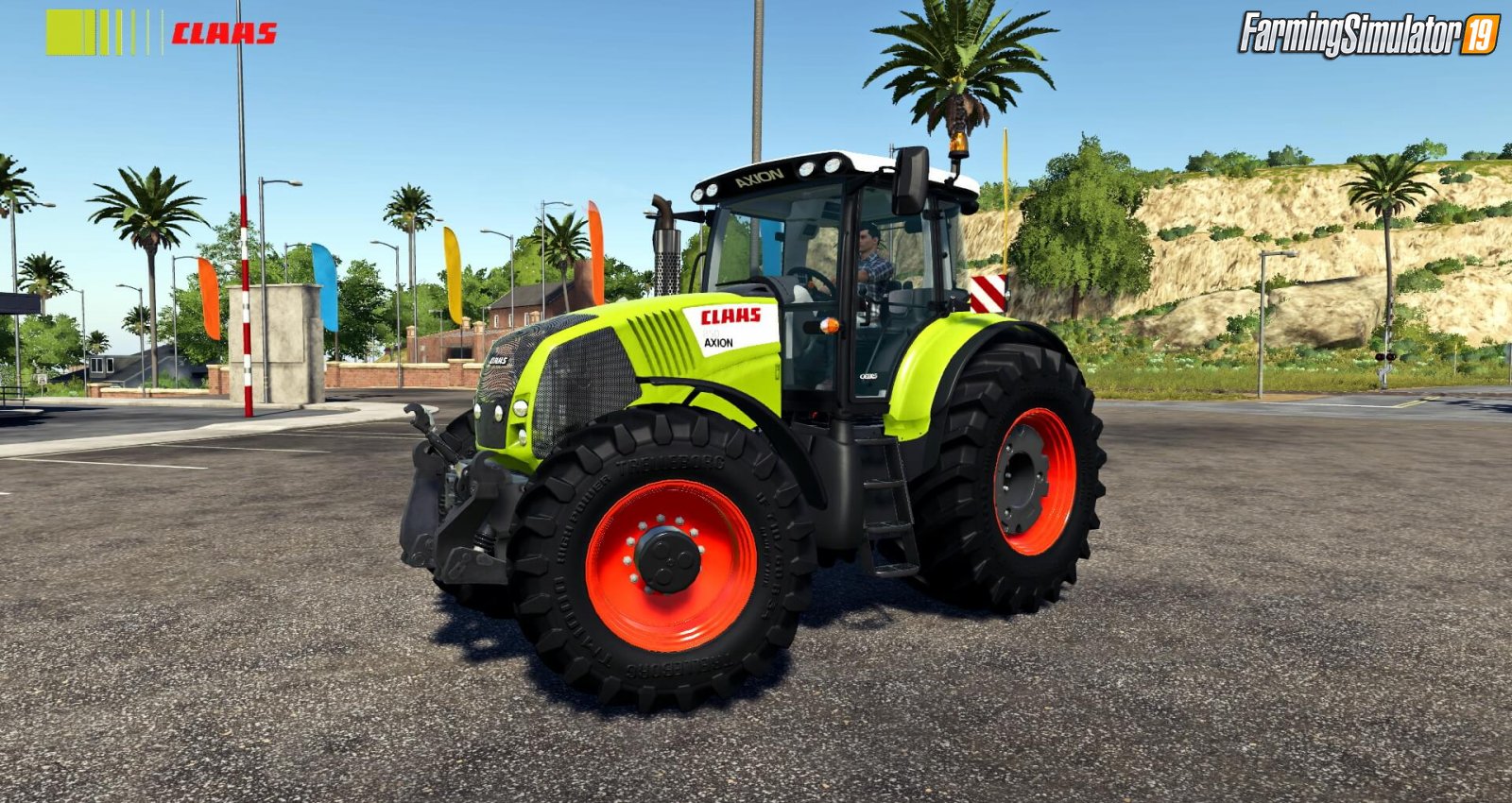 Tractor Claas Axion 800 Series for FS19