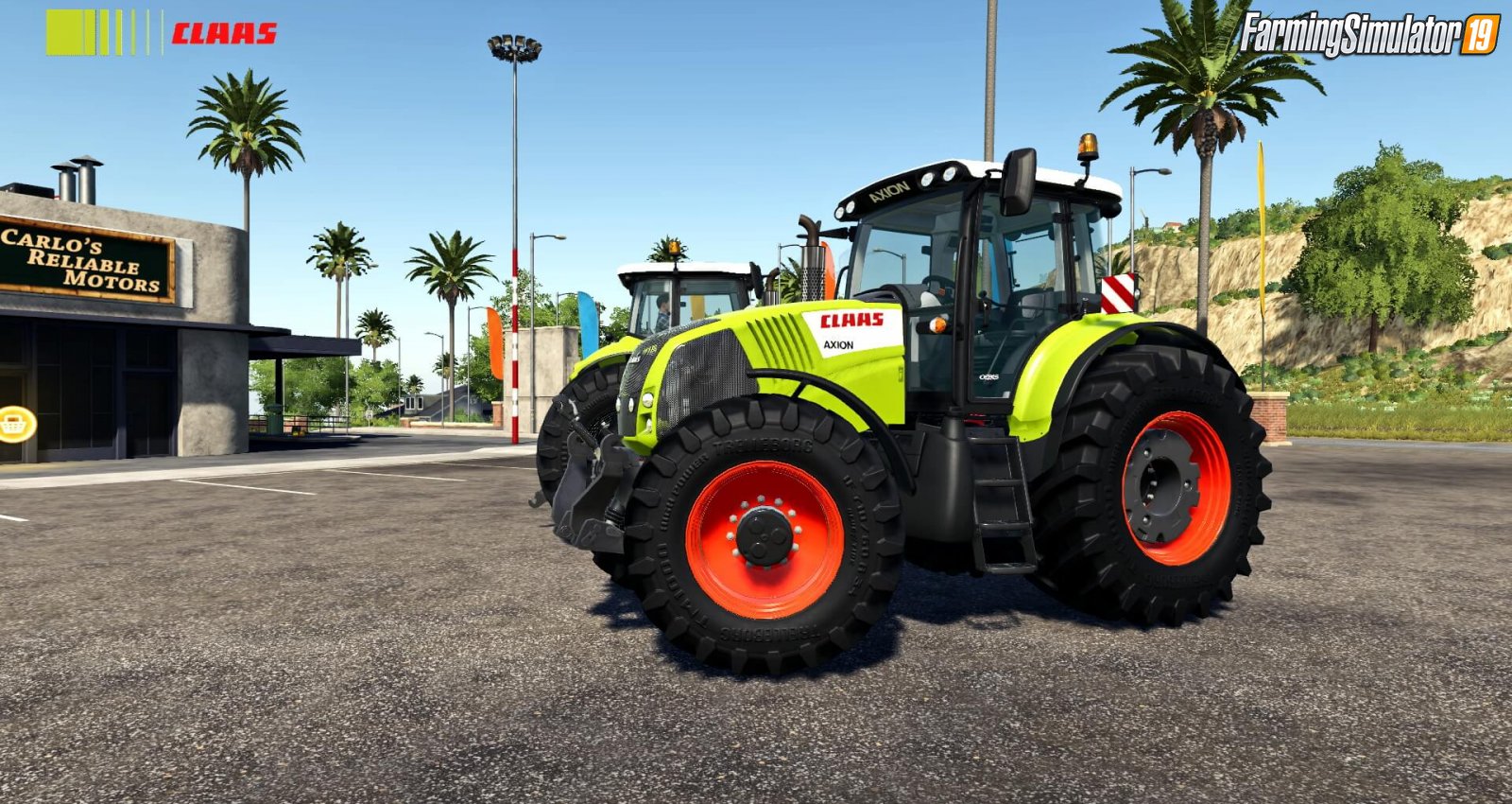 Tractor Claas Axion 800 Series for FS19