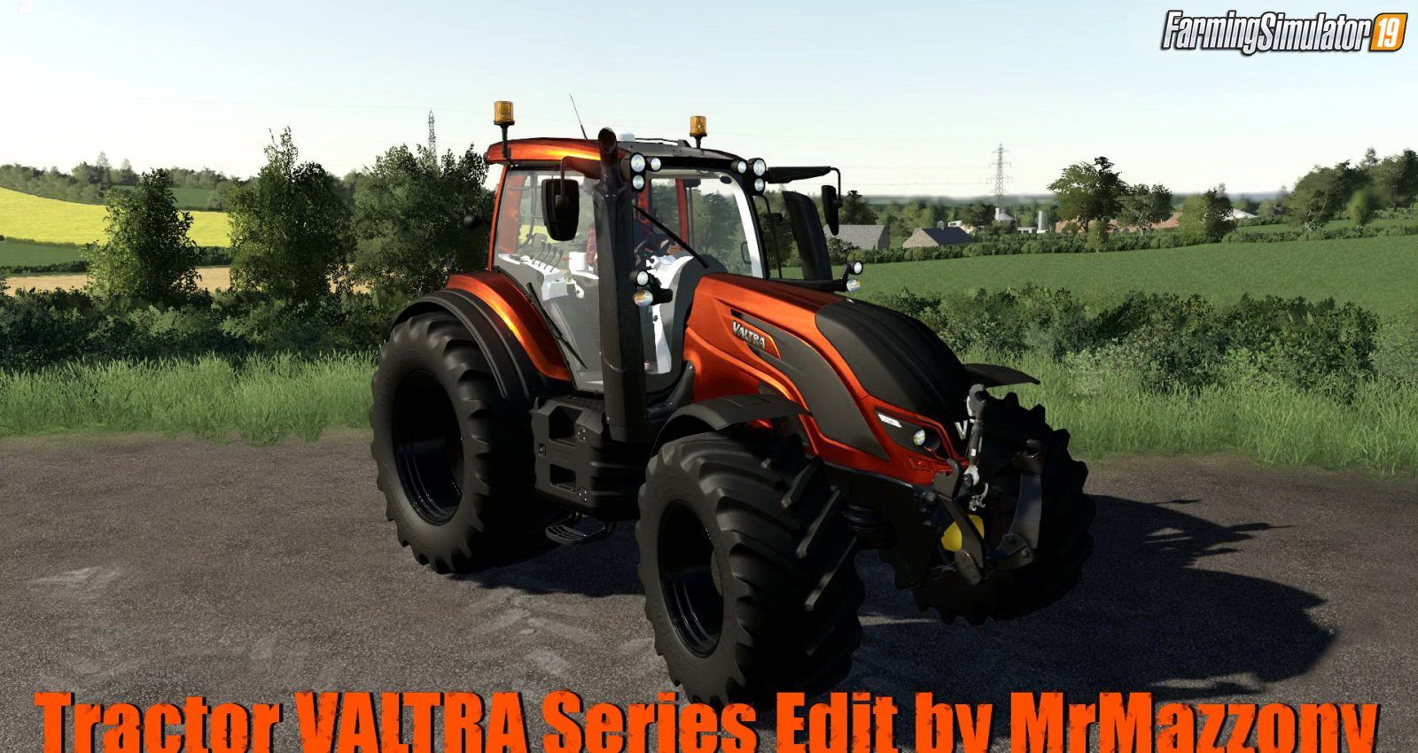 Tractor VALTRA Series Edit by MrMazzony for FS19