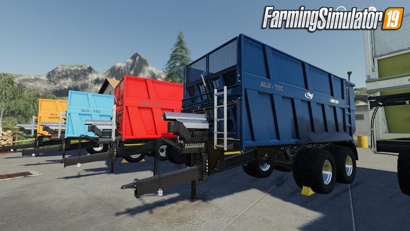 Trailer Fliegl ALU-TEC ASW281 for FS19