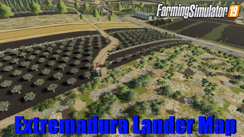 Extremadura Lander Map v1.0 for FS19