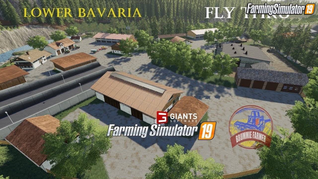 Lower Bavaria (Niederbayern) Map v1.6 for FS19