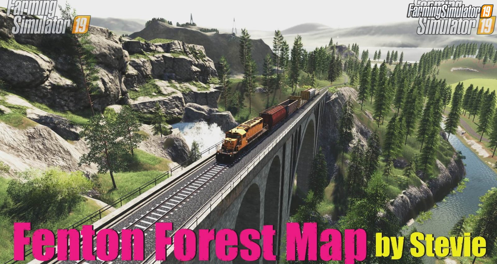 Fenton Forest Map By Stevie for FS19