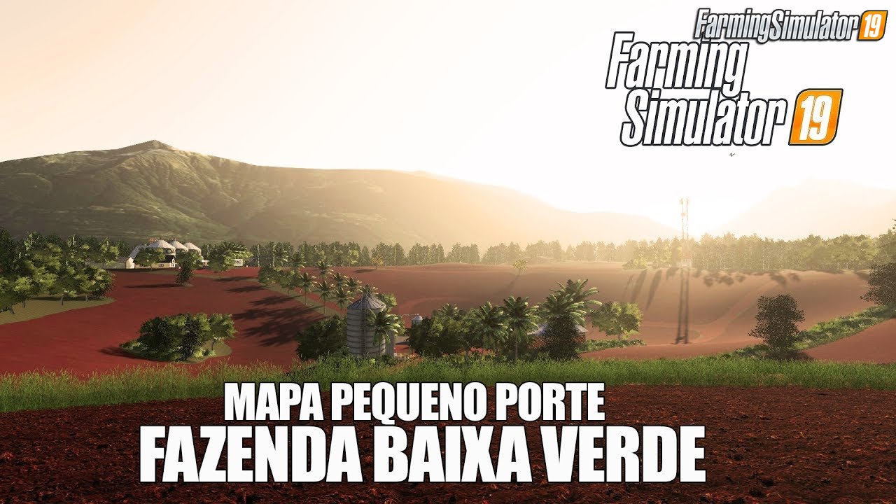 Farm CAMPO VERDE Map v1.0 for FS19