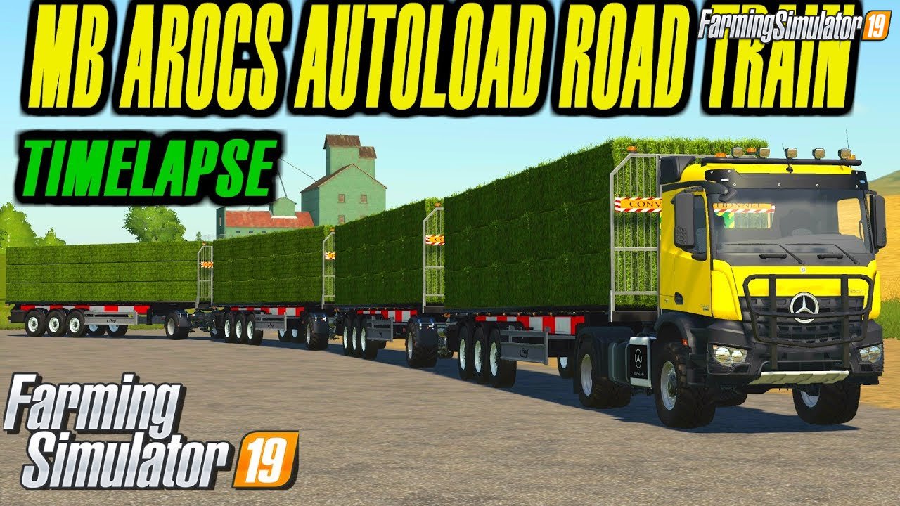 Mercedes-Benz Arocs Agrar v2.0 for FS19